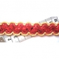 Preview: Paillettenband rot-gold